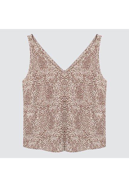 Blusa Para Mujer Manga Sisa Color Beige Marca Ostu #40120939