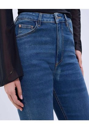 Jean Para Mujer Flare Color Azul Medio Marca Ostu #40160472