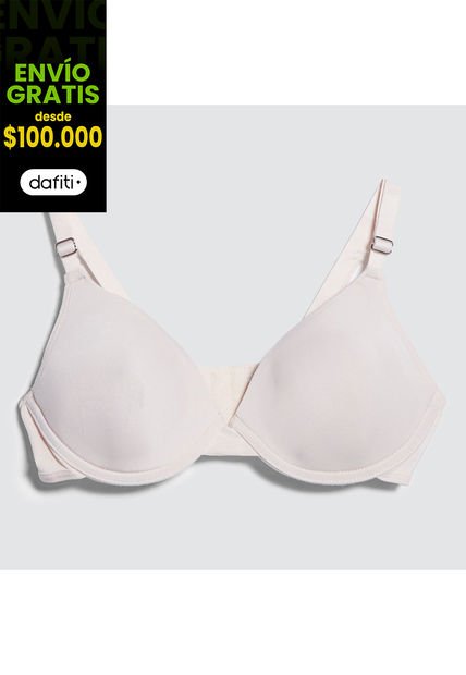 Brasier Para Mujer Media Copa Color Rosado  Marca Ostu #40830007