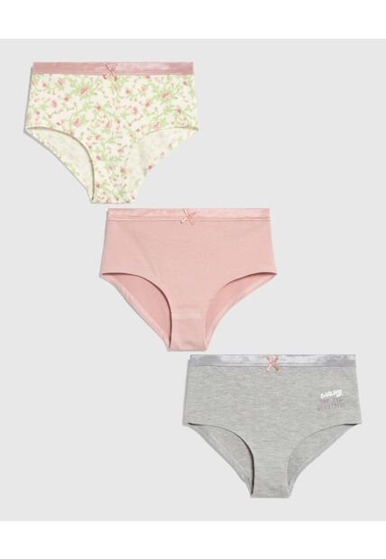 Ropa Interior Infantil Niña Panty Color Rosa Marca Ostu #90180089