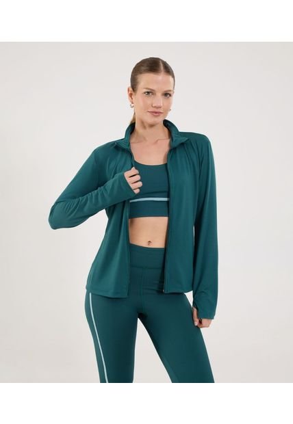 Buzo Para Mujer Cuello Alto O Cuello Tortuga Color Verde Marca Ostu #40060454