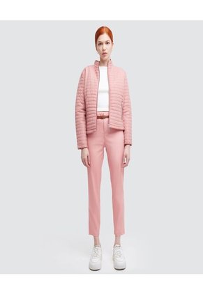 Crop Top Para Mujer Manga Corta Color Crema Marca Ostu #40091497