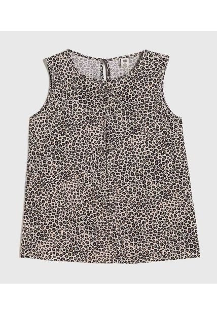Blusa Infantil Niña Manga Sisa Color Negro Marca Ostu #90120054