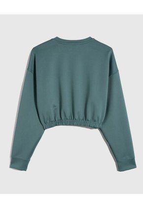 Buzo Para Mujer Cuello Redondo Color Verde  Marca Ostu #40060367