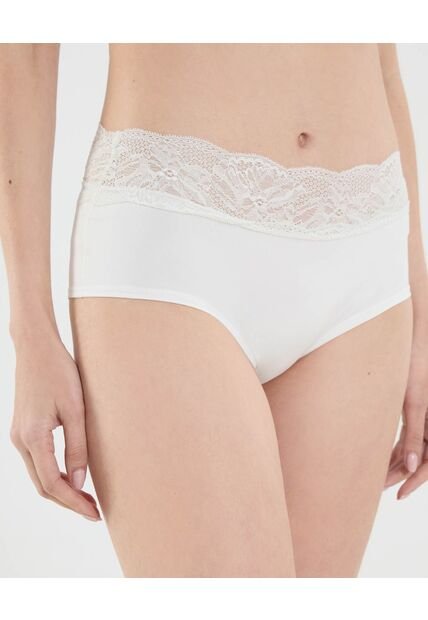 Panty Para Mujer Cachetero Color Marfil Marca Ostu #40800082