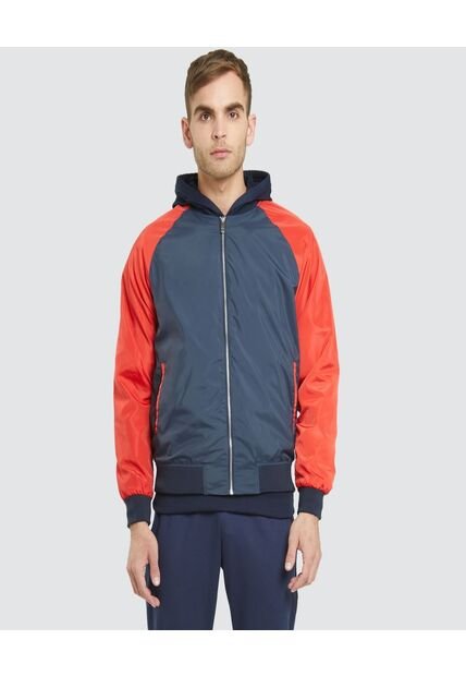 Chaqueta Para Hombre Bomber Color Rojo Marca Ostu #60080083