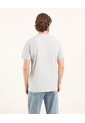 Camiseta Para Hombre Manga Corta Cuello Redondo Color Gris Marca Ostu #60091843 de Ostu
