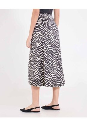 Falda  Para Mujer Largo Color Negro Marca Ostu #40140197