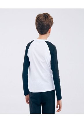 Camiseta Para Niño Manga Larga Color Blanco Marca Ostu #80090149