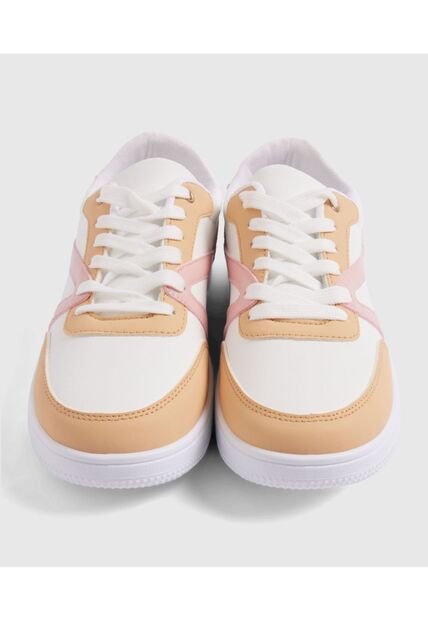 Tenis Para Mujer Casual Color Blanco Marca Ostu #40720097
