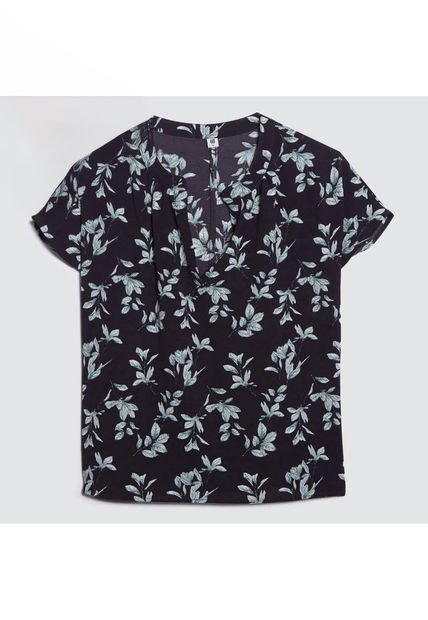 Blusa Para Mujer Manga Sisa Color Negro Marca Ostu #40120925