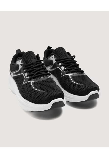 Tenis Para Mujer Sport Color Negro Marca Ostu #40720140