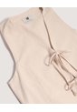 Chaleco  Para Mujer Plano Color Beige Marca Ostu #40250029 de Ostu