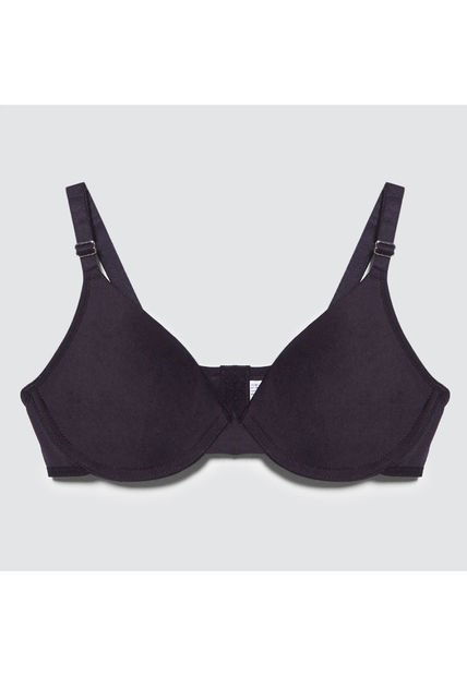 Brasier Para Mujer Media Copa Color Negro Marca Ostu #40830007