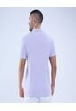 Polo Para Hombre Cuello Tejido Sin Bolsillo Color Lila  Marca Ostu #60110697 de Ostu