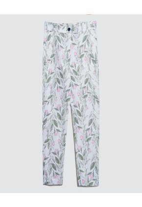 Pantalon Para Mujer Capri Color Verde  Marca Ostu #40070563