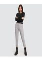 Pantalon Para Mujer Chino Color Gris  Marca Ostu #40070345 de Ostu