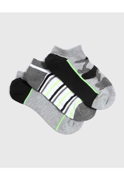 Medias Infantil Niño Invisible Color Negro Marca Ostu #80980132