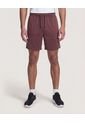 Bermuda  Para Hombre Deportiva Medio Color Café Marca Ostu #60100466 de Ostu