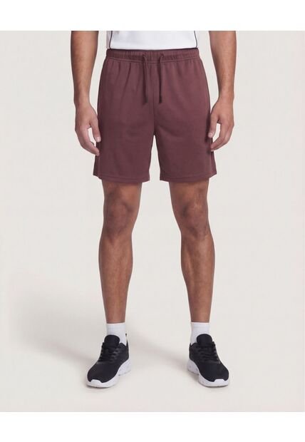 Bermuda  Para Hombre Deportiva Medio Color Café Marca Ostu #60100466