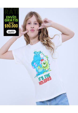 Camiseta Monster Inc Para Niña  De Infantil Niña #90090270 Ostu
