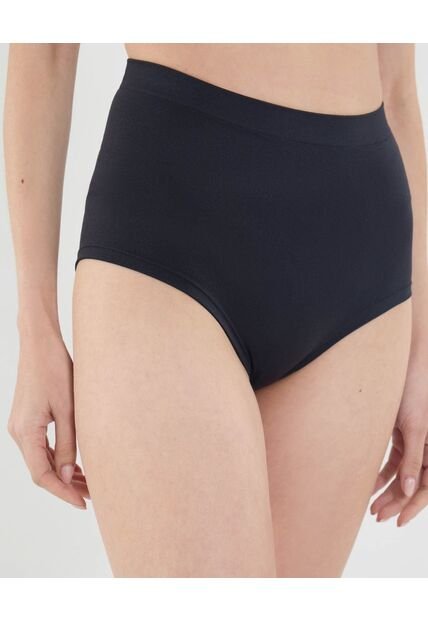 Panty Para Mujer Seamless Clasico Color Negro Marca Ostu #40800076