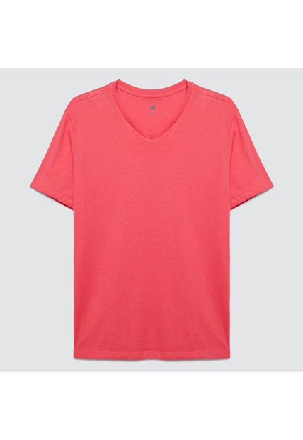 Camiseta Para Hombre Manga Corta Color Rojo Marca Ostu #60091052