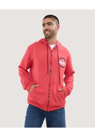 Buzo Para Hombre Zipper Color Rojo Marca Ostu #60060387 Ostu