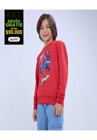 Buzo Spider-Man  Para Infantil Niño #80060154 Ostu Ostu