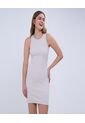 Vestido Para Mujer M/Sisa Corto Color Beige Marca Ostu #40170283 de Ostu