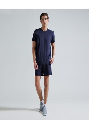 Camiseta Para Hombre Manga Corta Color Azul  Marca Ostu #60090984
