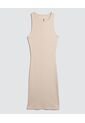 Vestido Para Mujer M/Sisa Corto Color Beige Marca Ostu #40170283 de Ostu