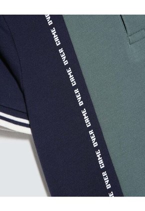 Polo Para Niño Manga Corta Color Verde  Marca Ostu #80110084