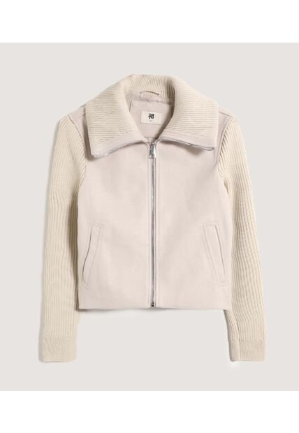 Chaqueta Para Mujer Abrigo Color Crema Marca Ostu #40080247