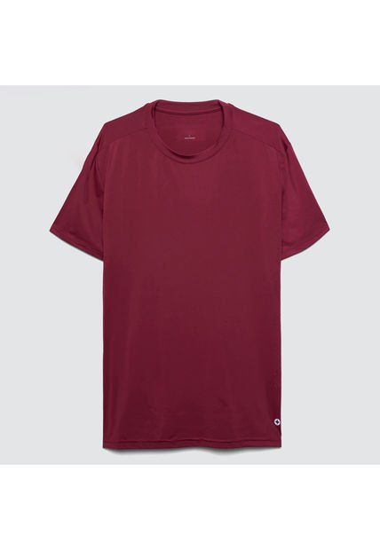 Camiseta Para Hombre Manga Corta Color Vino Marca Ostu #60091069