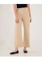 Jean Para Mujer Culotte Color Beige Marca Ostu #40160490 de Ostu