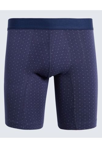 Boxer Para Hombre Filete Medio Algodón Color Azul  Marca Ostu #60000484 Ostu