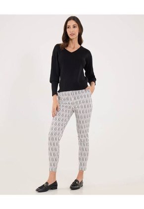 Pantalón Para Mujer Chino Color Crudo Marca Ostu #40070802