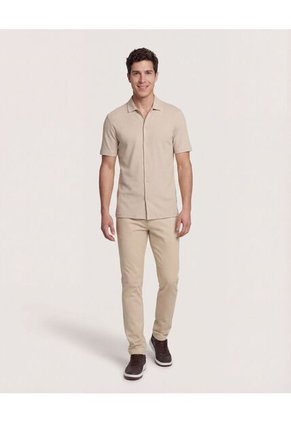 Pantalón  Para Hombre Moda Color Beige Marca Ostu #60070557