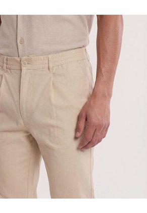 Pantalón  Para Hombre Moda Color Beige Marca Ostu #60070557