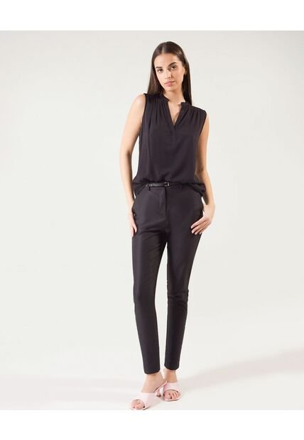 Pantalon Para Mujer Chino Color Negro Marca Ostu #40070482