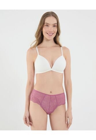 Panty Para Mujer Hipster Color Vino Marca Ostu #40800087 Ostu