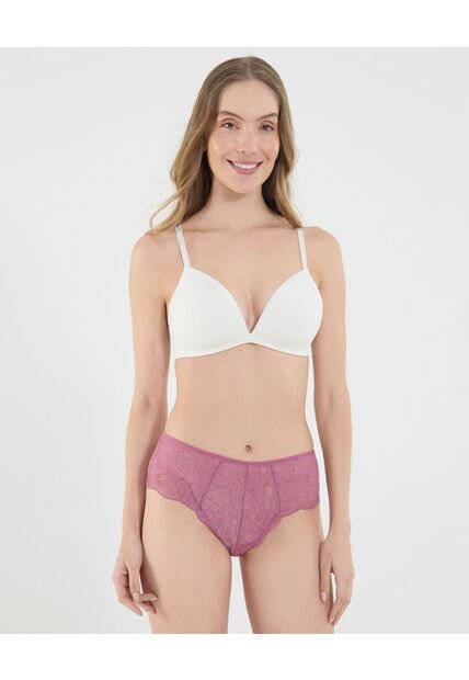 Panty Para Mujer Hipster Color Vino Marca Ostu #40800087