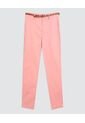 Pantalon Para Mujer Chino Color Rosado  Marca Ostu #40070345 de Ostu
