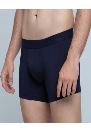 Boxer Para Hombre Filete Corto Algodón Color Azul  Marca Ostu #60000411