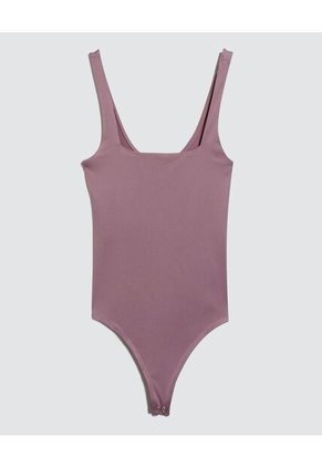 Body Para Mujer Manga Sisa Color Morado Marca Ostu #40200111