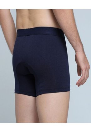 Boxer Para Hombre Filete Corto Algodón Color Azul  Marca Ostu #60000411