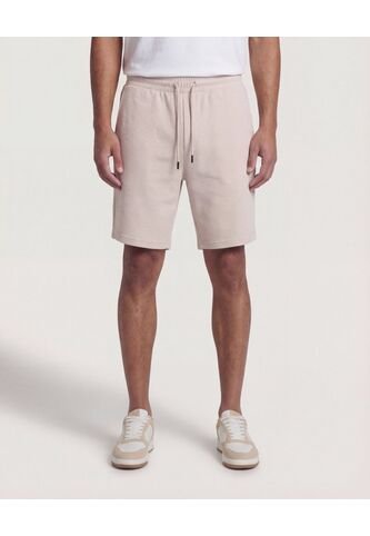 Bermuda  Para Hombre Jogger Corto Color Beige Marca Ostu #60100516 Ostu