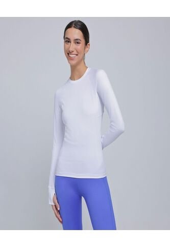 Camiseta Para Mujer Manga Larga Color Blanco Marca Ostu #40092091 Ostu