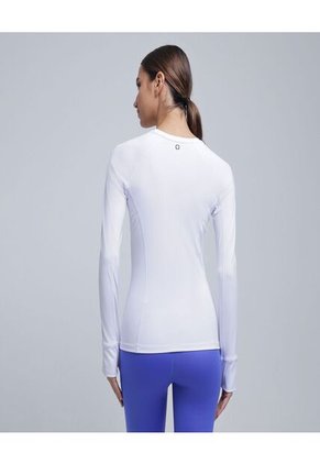 Camiseta Para Mujer Manga Larga Color Blanco Marca Ostu #40092091